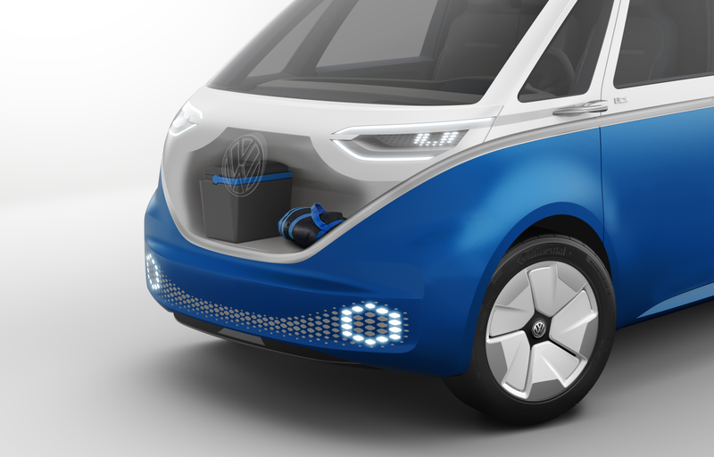 Illustration for article titled The Volkswagen I.D. Buzz Cargo Is the Future of Home Delivery